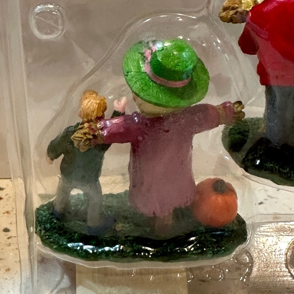 Halloween Village‎ Accessories Set Scarecrow Pumpkins Ghost Lemax, Spooky Hollow - Picture 15 of 16